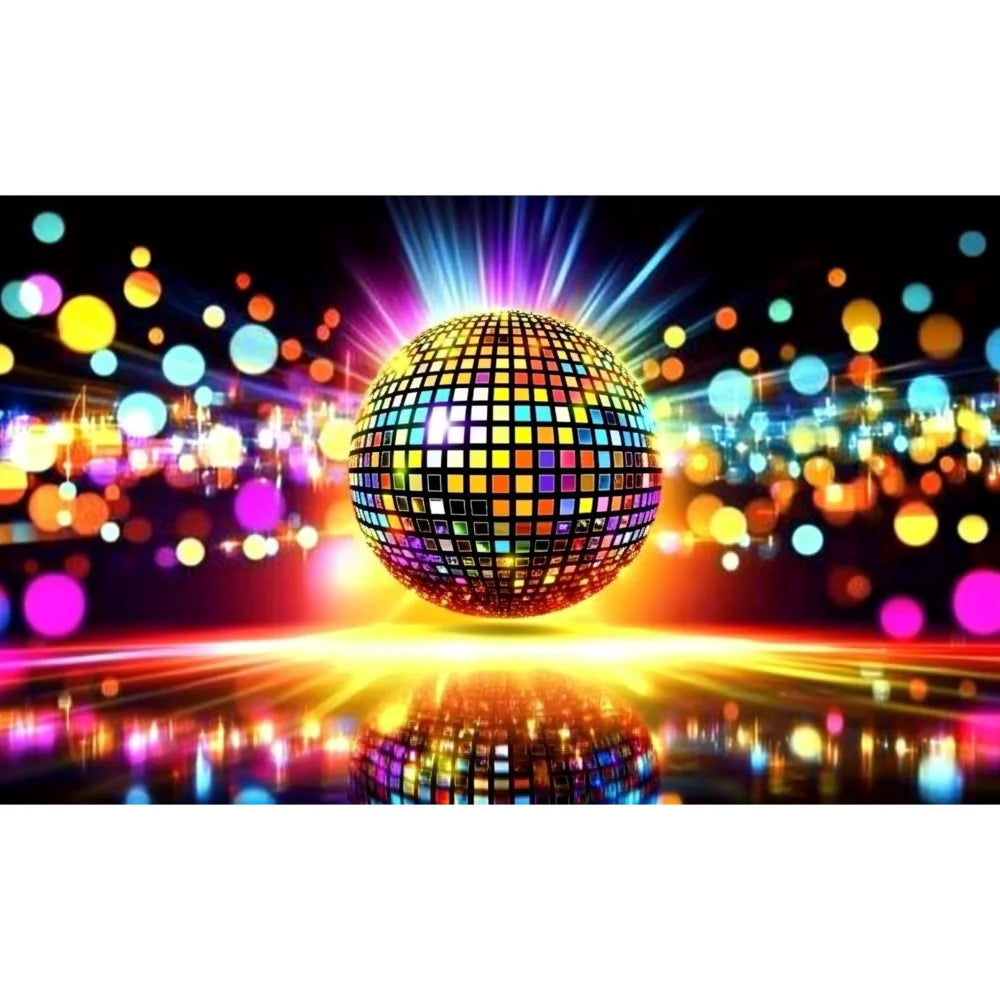 Back To 80'S Backdrop Graffiti Hip Pop Party Disco Music Photo Background Banner Graffiti Back To The 80’S Party Decorations SS69 11.69 B9Y9N1A
