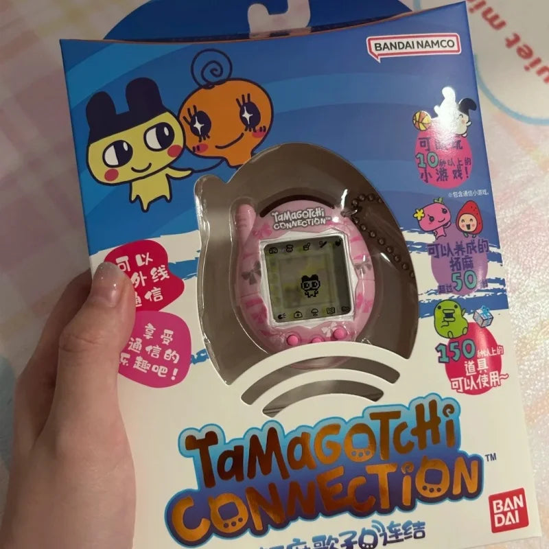 Bandai Tamagotchi Connection V3 Electronic Pet - Elegant Bow Blue Bubble