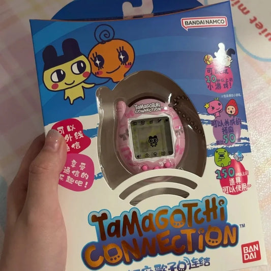 Bandai Tamagotchi Connection V3 Electronic Pet - Elegant Bow Blue Bubble