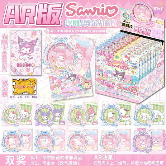 Bandai Anime Accessory Collection Gold Stamping Badge and Card Set
