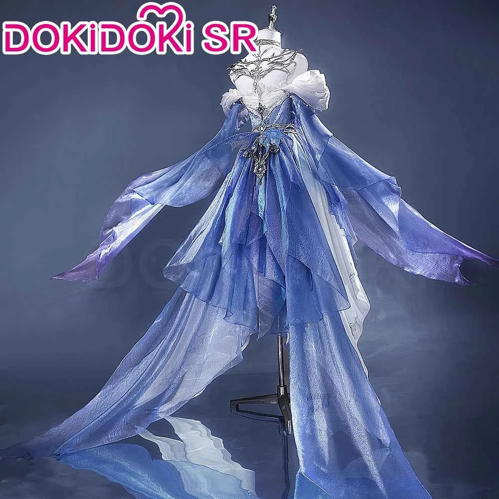 【Ready For Ship】Heroine MC Deepsea Waves Cosplay Costume Game Love and Deepspace DokiDoki-SR Bride of the Sea God Rafayel