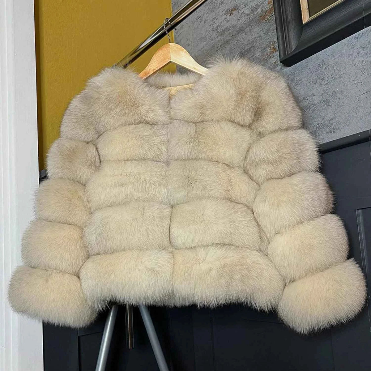 Winter Women's Cold Coat Top Fox Jackets For Women clothing Natural Real fox Fur Jacket Coats For Women Fur Jacket In Promotion