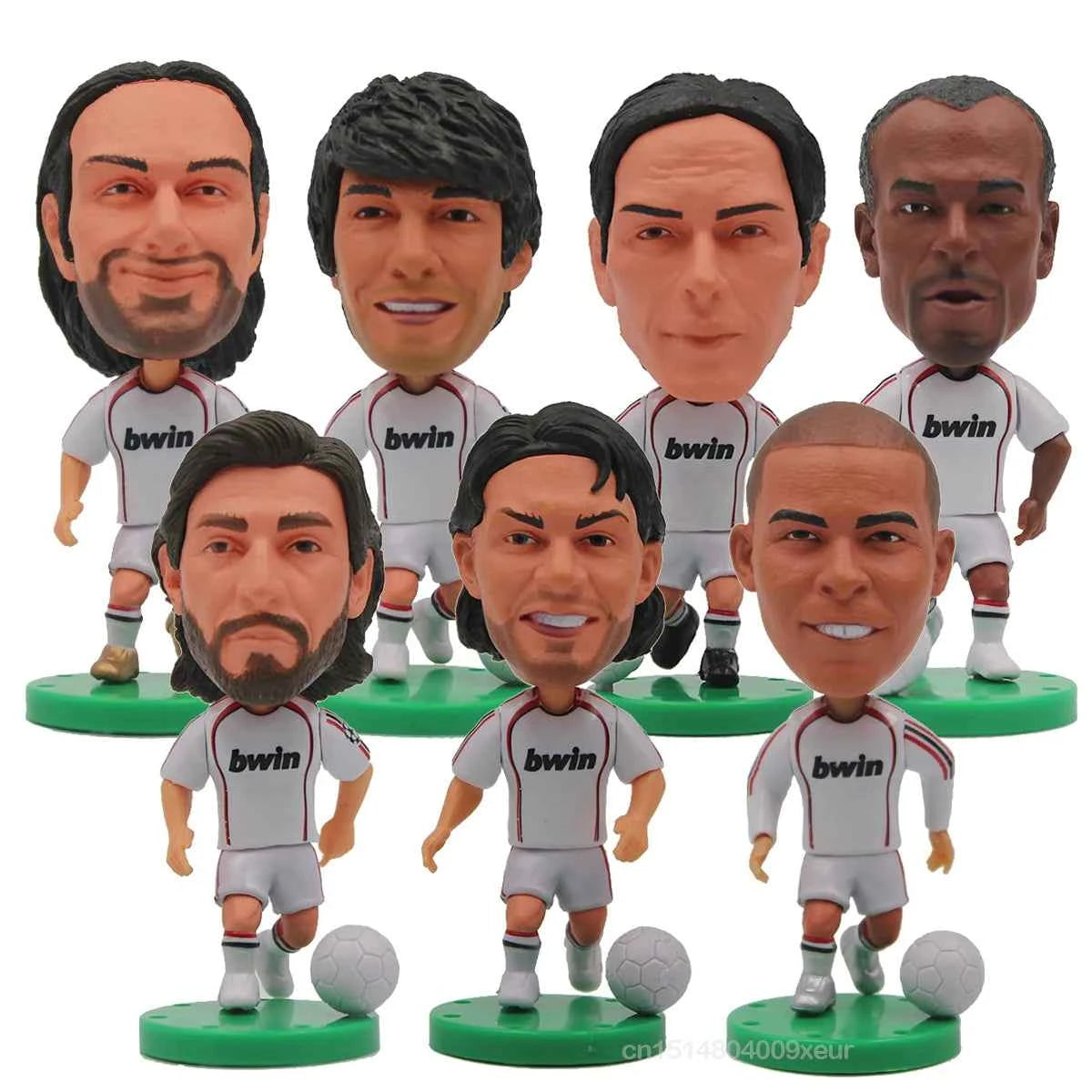 6.5cm HAALAND MODRIC RONALDO YAMAL 2.5in Team Activity Doll Toy Figurine