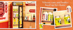 Rolife Night Out Food Stall DIY Modern Miniature House Themed Restaurant Assembly Model Kit For Model Enthusiasts Kids Adults