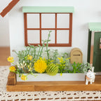Fairytale Town Wooden Wall Hook Rack for Keys
