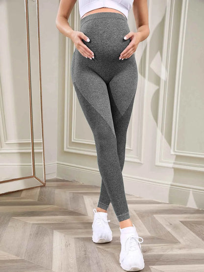 Pregnant Women's Thin Bottoming Pants Spring And Summer New Maternity High Elastic Belly Support Pants