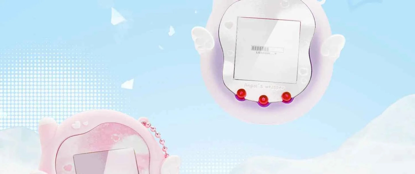 New Tamagotchi Uni Protective Cover Silicone Case Pet Toy Soft And Creative Angel Cartoon Design Cute With Sticker Gift Stock