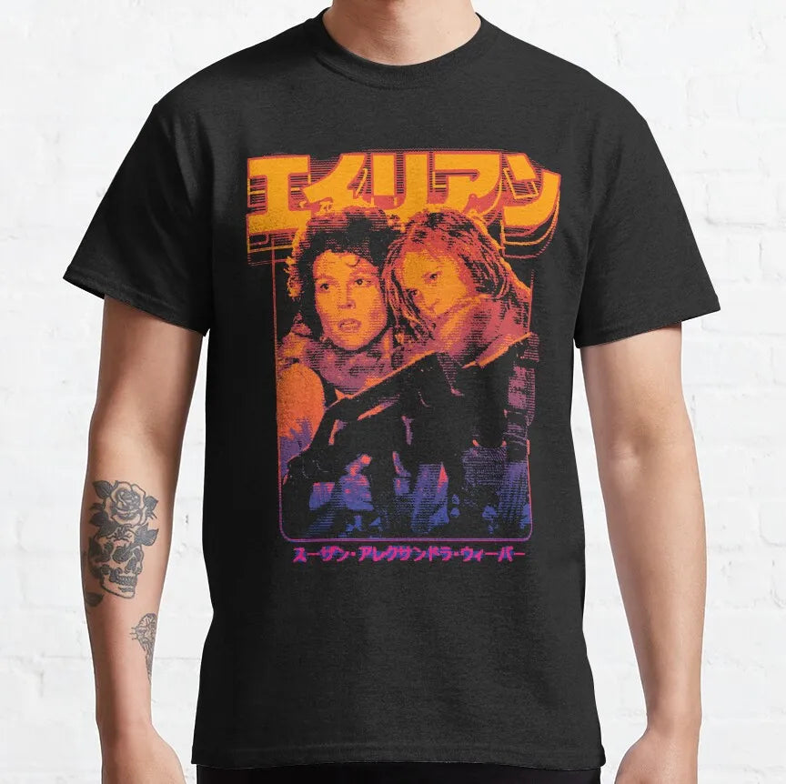 CHAMPRINT Ellen Ripley Graphic T-Shirt | 100% Cotton