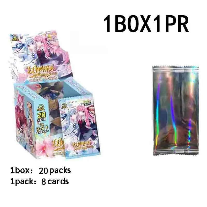 Goddess Story Collection Cards Board Playing Games Carts Paper Kids Toys Anime Gift Table Christmas Brinquedo