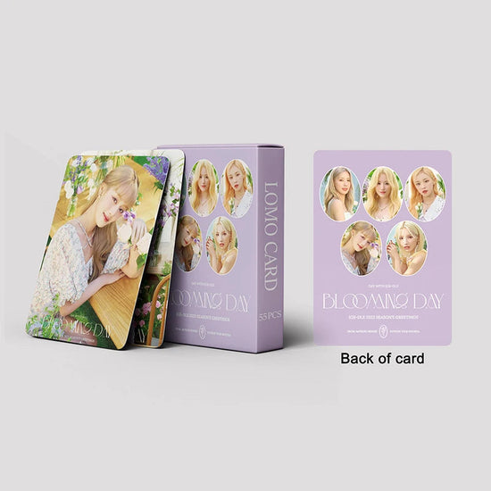 KPOP 55cards/set (G) I-DLE Album Card I FEEL Album GIDLE Ye Shuhua MINNIE Printed Photo Card LOMO Card Gift For Girls Collection SS69