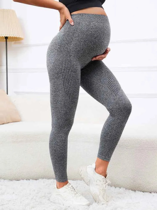 Pregnant Women's Thin Bottoming Pants Spring And Summer New Maternity High Elastic Belly Support Pants
