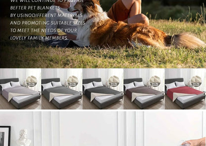 Anti Leaking & Non-Slip Dog Bed Cover,Pet Blanket Sofa Pet Bed Mat,Mattress Protectors Car,Furniture Couch Cover for Cats Dogs