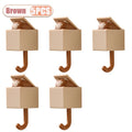 Self-Adhesive Cat Wall Hooks, Cute Animal Decorative Hanger