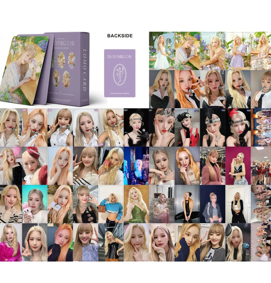 KPOP 55cards/set (G) I-DLE Album Card I FEEL Album GIDLE Ye Shuhua MINNIE Printed Photo Card LOMO Card Gift For Girls Collection SS69