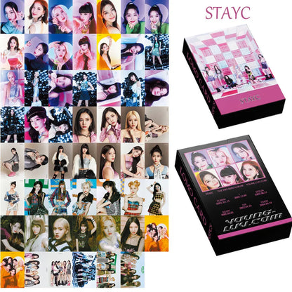 55PCS Kpop Stayc Lomo Cards Photocards We need Love Photo Cards SS69 13.69 3
