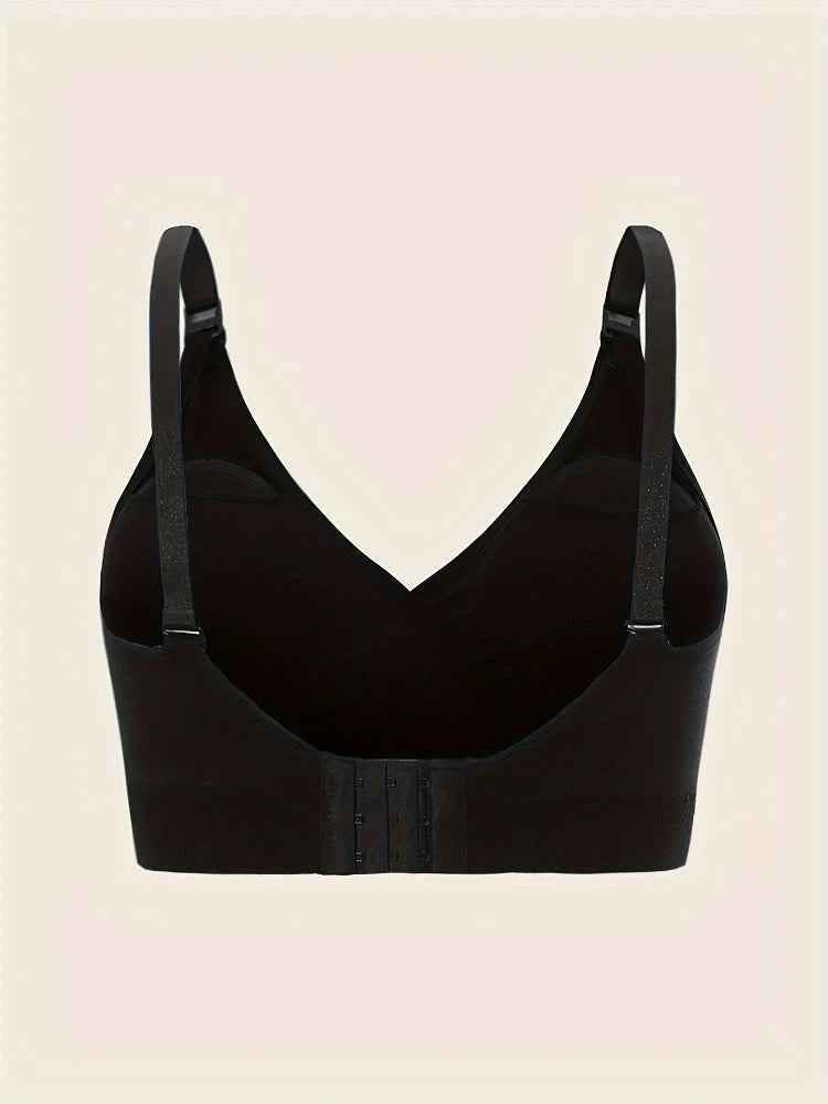 3 PCS Set Breathable Front Open Nursing Bra Maternity Underwear Pregnancy Bra Full Cup Wireless Comfortable Breastfeeding Bra