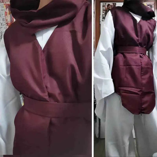 Anime Choso Cosplay Costume with Vest Neck Gaiter Belt White Elastic Pants Halloween Choso kimono Outfits for Comic Con
