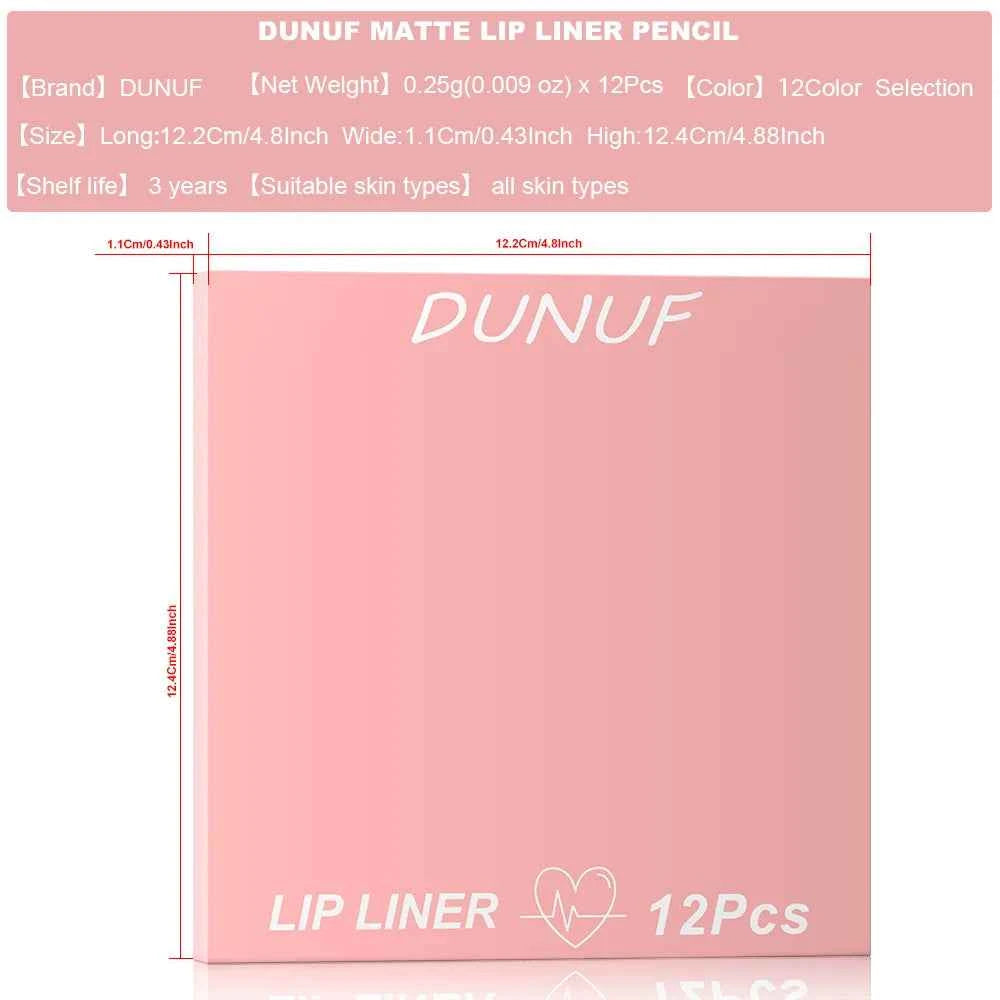 Lip Liner Lipstick Set, Waterproof Matte Durable  Non-sticky Non-transfer, Deep Red, Dusty Rose, Nude, Y2K Makeup Christmas