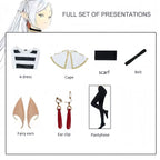 Anime Frieren Cosplay Costume Frieren: Beyond Journey's End Cosplay Frieren Dress Women Halloween Witch Costume Frieren Cosplay