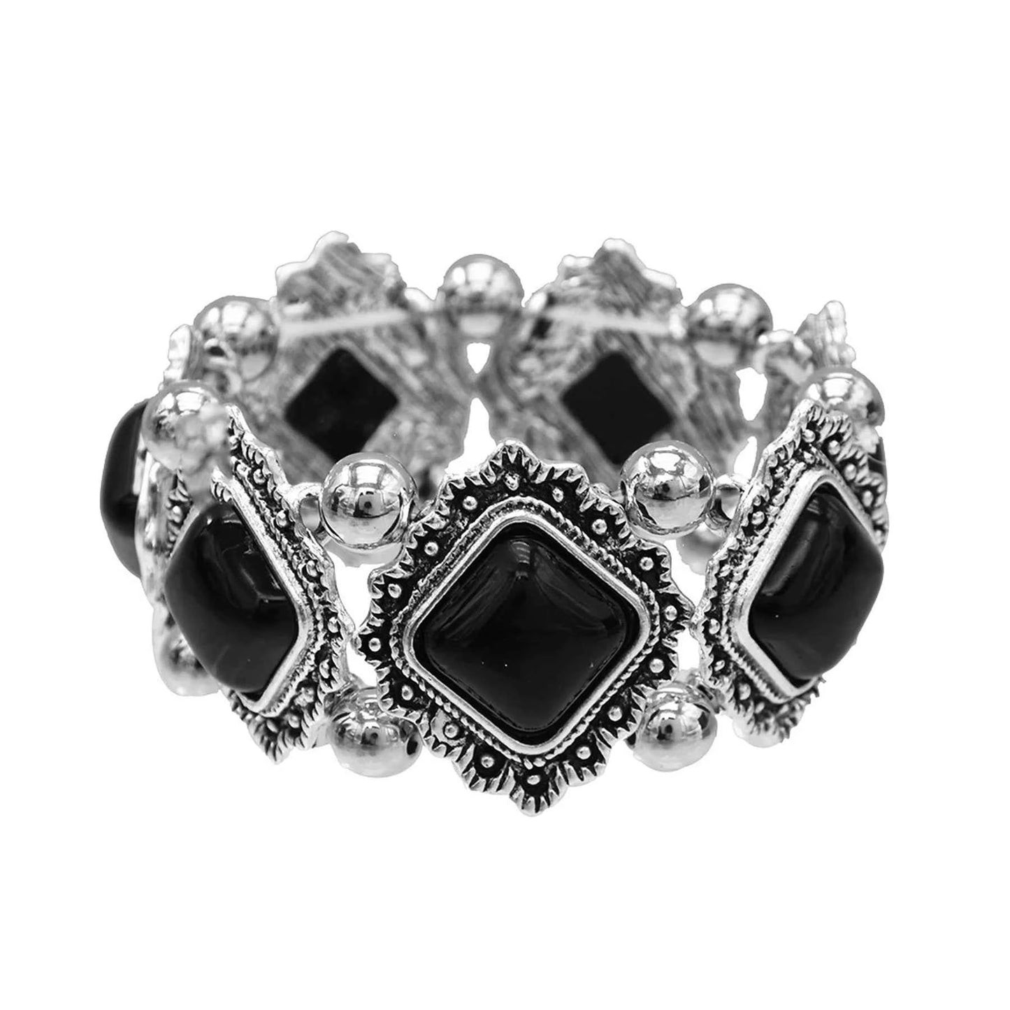 Traditional Kazakhstan Ethnic Coins Bracelet Hair Accessories  for Women Vintage Nepalese Tibetan Clothing Headwear Jewelry Set