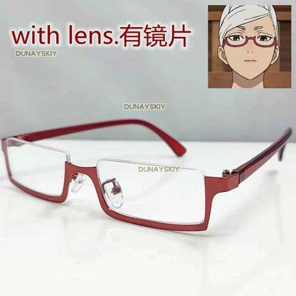 Seiko Ayase Cosplay Anime Dandadan Roleplay Cosplay glasses Halloween Party For Women Men Accessory Props