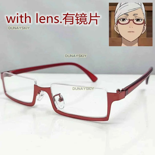 Seiko Ayase Cosplay Anime Dandadan Roleplay Cosplay glasses Halloween Party For Women Men Accessory Props