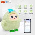 Yaya-AI Interactive Plush Robot with Smart Voice & LED Eyes
