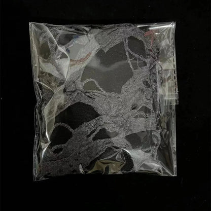 Unisex Gothic Black Gloves Fingerless Long Glove For Women Men Sexy Festival Gloves Mittens Clubwear Dance Cosplay Accessories SS69