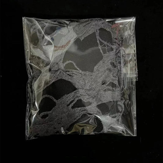 Unisex Gothic Black Gloves Fingerless Long Glove For Women Men Sexy Festival Gloves Mittens Clubwear Dance Cosplay Accessories SS69