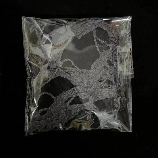 Unisex Gothic Black Gloves Fingerless Long Glove For Women Men Sexy Festival Gloves Mittens Clubwear Dance Cosplay Accessories SS69