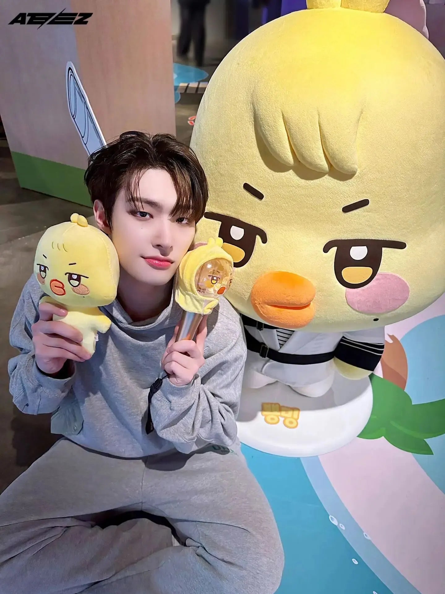 Kpop Aniteez Kawaii Stuffed Animals Plushies Toy Room Decor Hongjoong Seonghwa Yunho Yeosang San Ming Wooyoung Jongho Plu SS69 14.69 25cm H / about 10-25cm