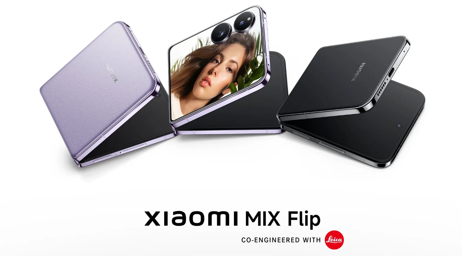Global Version Xiaomi MIX Flip Snapdragon 8 Gen 3 Smartphone 4.01" All Around Liquid Outer Display 4780mAh Xiaomi Surge Battery SS69