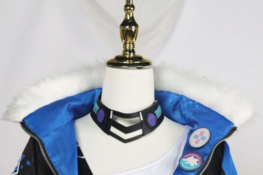 Silver Wolf Cosplay Costume Set Honkai Star Rail Unisex Polyester Uniform