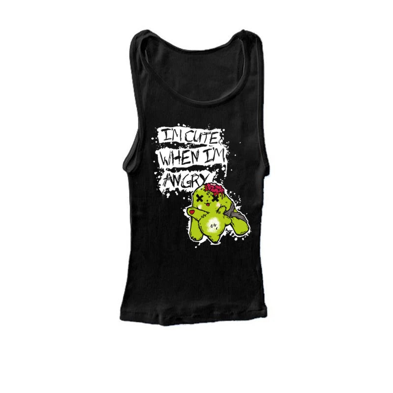 Crop Top Sexys 2000s Y2k Tops With Suspenders Corset Top for Women Harajuku Aesthetic Clothing Women's Cropped Tanks & Camis Emo SS69 13.69 Black2 / XXL