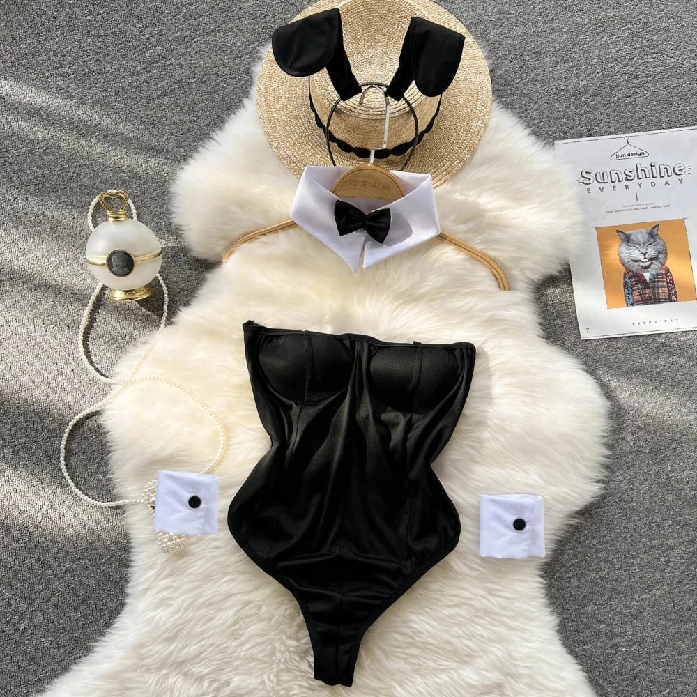 Women Hotsweet Sexy Drawstring Lace Up Design Halter Playsuits Fashion Transparent Bodysuits Slim Hollow Out Summer Rompers  New