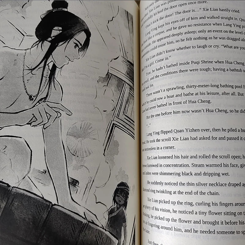 Vol.1-8 Tian Guan Ci Fu manga books in English Novel heaven official's blessings book Comic Book 1/2/4 book optionall SS69