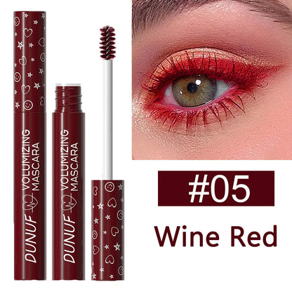 Colorful Curling Mascara Waterproof Fast Drying Eyelashes Extension Multicolor Lashes Makeup Lasting Waterproof White Mascara SS69