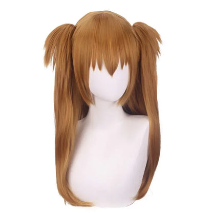 Anime School Uniform Cosplay Costume for Women with Wig and Hair Clips