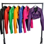 Real Leather Jacket 2022 Autumn Ladies Colorful Genuine Leather Top Short