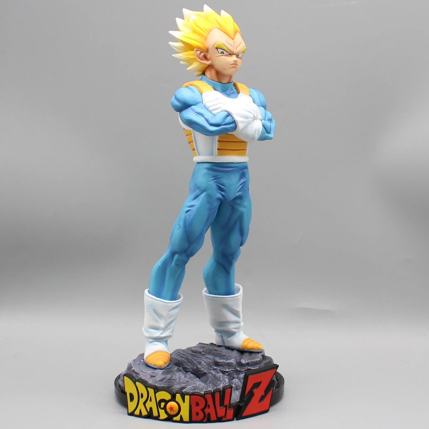 32cm Dragon Ball Z Son Goku Vegeta Anime Action Figures Super Saiyan Pvc Collection Model Doll Statue 2pcs/set Toy For Kids Gift SS69