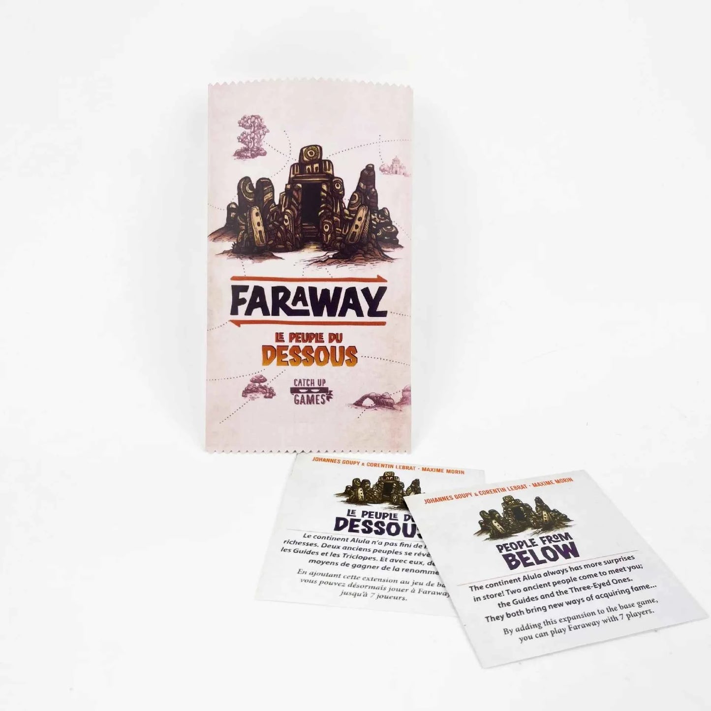 Faraway Board Game 2-6 Players Party Funny Table Game  Friends Entertainment Strategy Cards Game - PEOPLE FROM BELOM Expansion