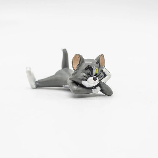 Action Figure Anime Mini Doll Cute Spike Dog Toms Cat Jerry Mouse Funny Cartoon Figurine Table Ornaments Kids Birthday Gifts SS69 8.69 Cat2