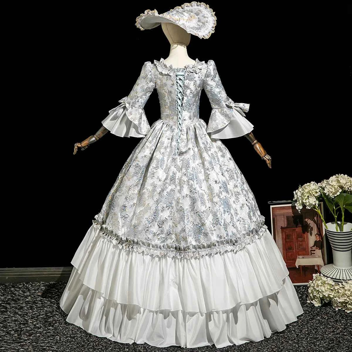 Customized Women Renaissance Victorian Party Dresses Baroque Historical Theater Masquerade Gowns