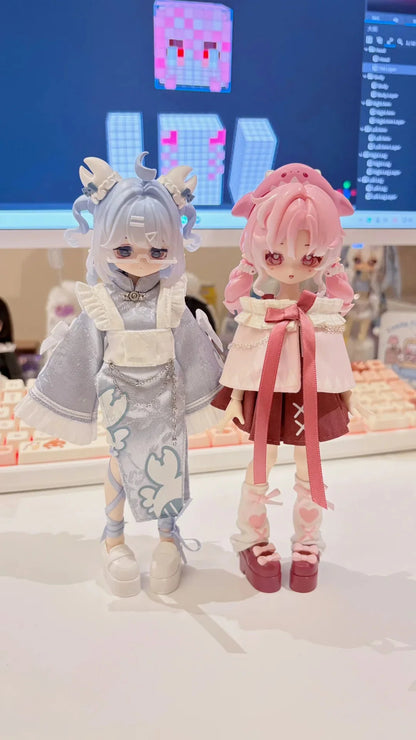 Original Come4free Ocean Gem Series Mystery Box Joint Movable Doll Dress Up Doll Trendy Play Blind Box Ornament Collectible