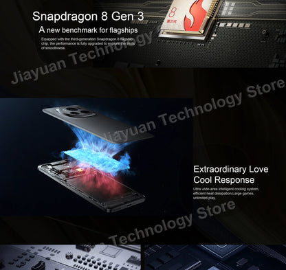 Original HONOR Magic 6 Pro 5G Mobile Phone 6.8" 120Hz Screen Snapdragon 8 Gen 3 Camera 180MP Battery 5600mAh GMS Smartphone SS69