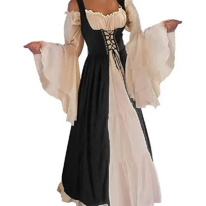 Cosplay Womens'S Medieval Renaissance Costume Cosplay Over Suit Dress Vest Victoria Princess Steam Punk Strap Plus Size SS69
