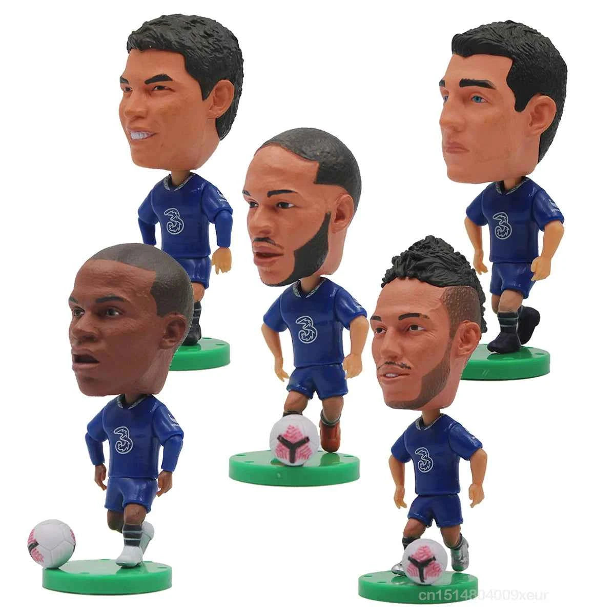 6.5cm HAALAND MODRIC RONALDO YAMAL 2.5in Team Activity Doll Toy Figurine