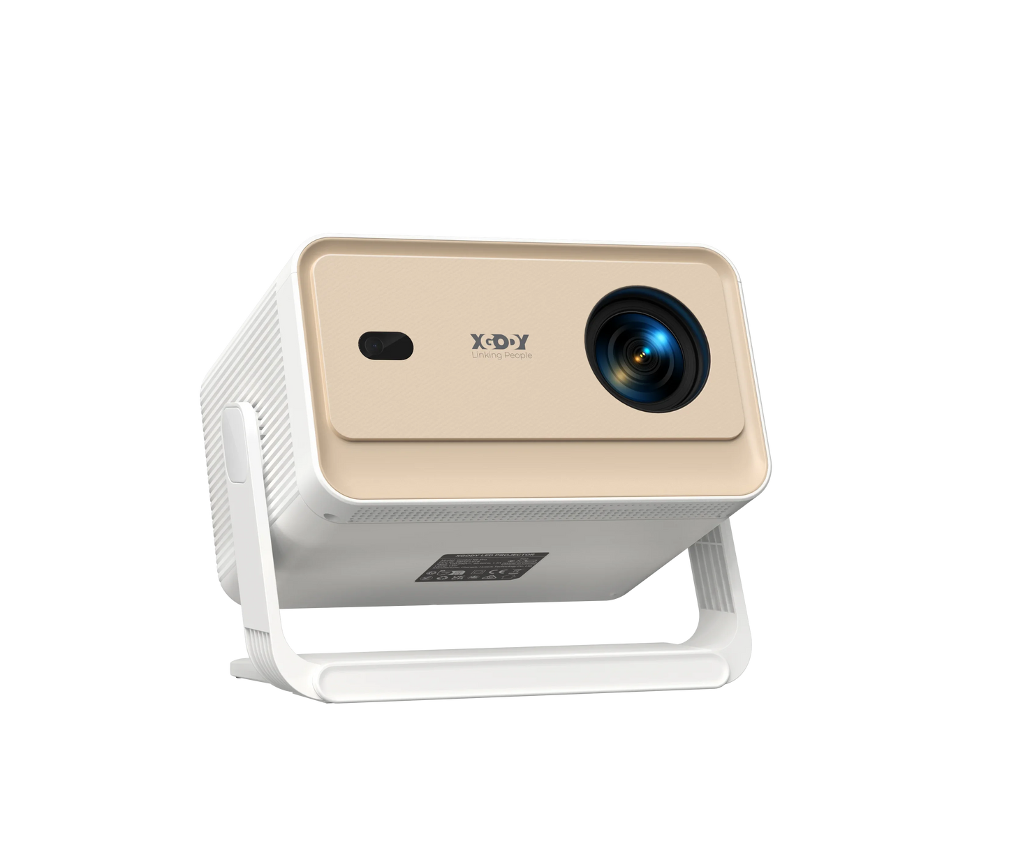 XGODY Gimbal N6 Pro 4K Projector Netflix Officially 700 Ansi Native 1080P Auto Focus Whale OS TV for Movie Home Theater