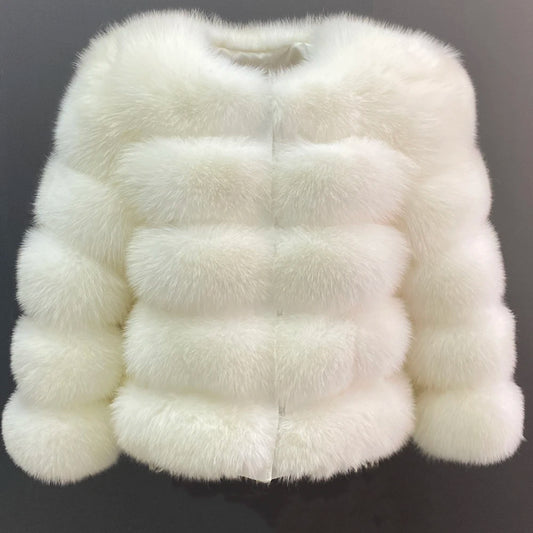 Winter Women's Cold Coat Top Fox Jackets For Women clothing Natural Real fox Fur Jacket Coats For Women Fur Jacket In Promotion