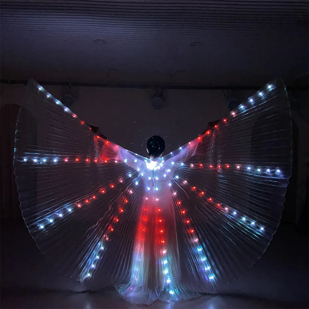 LED Isis Wings for Belly Dance & Performance